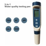 3 en 1 stylo de test de pureté de testeur de qualité de l'eau de compteur  de température EC PH numérique portable -QUT - Cdiscount Jardin