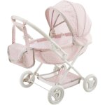 Teamson kids - poussette landau pour poupe polka dot princess rose