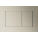 Tece tecenow plaque de commande nickel m�tallis�