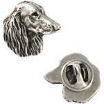 Teckel v - broche chien plaque argent, pingle lgante, dcoration de revers de veste par art - dog ...