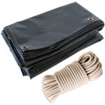 Pack toile pergola gris anthracite 3x4 m + sandow ivoire 20m - b�che pergola pr�te � poser lp506pr garantie ...