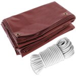 Pack toile pergola rouge bordeaux 3x4 m + sandow blanc 20m - bche pergola prte  poser lp506pr garantie ...