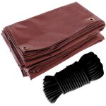 Pack toile pergola rouge bordeaux 3x4 m + sandow noir 20m - bche pergola prte  poser lp506pr garantie ...