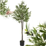 Tectake - olivier artificiel oleand  l'aspect naturel - 150 cm