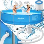 Tectake - piscine tubulaire ronde ø 360 x 76 cm - Tectake - piscine tubulaire ronde ø 360 x 76 cm -