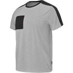 Tee - shirt de travail � manches courtes mixte chisel gris chine / noir txl - lafont - la - c190att2 ...