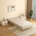 Teeno sommier tapissier 90 x 190cm sommiers � lattes avec 6 pieds pour adulte - cadre de lit 90 x 190 ...