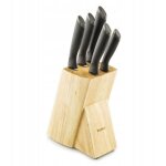 Tefal comfort k221s644 ensemble 5 couteaux inoxydable bois