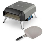 Tefal - four  pizza maison pizza pronto jm4120 gris