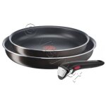 Ingenio easy plus set + poigne amovible 24 / 28 cm - l1509202 tefal