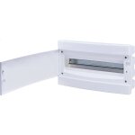 Tehnoplast - coffret �lectrique encastr� 18 modules sur 1 rang�e avec porte pleine couleur blanc borniers ...
