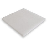 Wiltec - tissu ouat synfil 300 - 50 x 50 x 2, 5 cm - trs fin - mdia de filtration pour filtre bassin ...