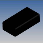 Teko - sr02. 9 botier universel 71. 5 x 38. 3 x 22. 9 abs noir 1 pc(s)