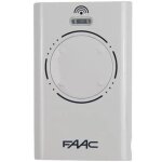 3 pi�ces telecommande porte de �metteur de garage 868mhz, telecommande portail 2 canaux compatible avec ...