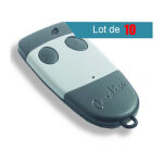 Cardin - t�l�commande s449 - qz2 pack de 10