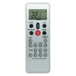 Tlcommande climatiseur toshiba tlcommande de remplacement pour climatiseur toshiba wc - l03se - sollbry ...