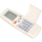 T�l�commande de climatiseur, t�l�commande universelle de rechange pour climatiseur carrier rfl 0601 kfl ...