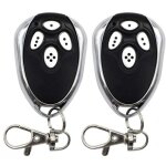 T�l�commande garage 2 pi�ces pour moteur porte sectionnelle 433 mhz code roulant