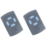 Tlcommande de garage sdre hsm4 868 mhz avec 4 boutons couleur bleue remplacer les metteurs hormann ...
