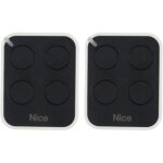T�l�commande nice on4e era one 2 pi�ces compatibles pour portails et portes de garage