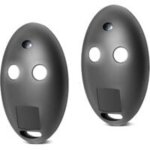 T�l�commande de portail, 2 pi�ces 433 mhz t�l�commande compatible avec bft mitto2, 2 canaux, rolling ...