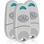 T�l�commande de portail, 433. 92mhz t�l�commande de portail, 3 pcs t�l�commande