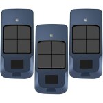 T�l�commande de portail compatible avec bft mitto cool c4, 4 canaux, 433 mhz, rolling code, mod�le d112318. ...