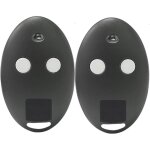 Tlcommande de portail, tlcommande de porte de garage, tlcommande 2 pices pour bft mitto2 - pour ...