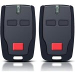 T�l�commande de porte de garage 2 pi�ces, t�l�commande bft 2 canaux pour bft mitto 2 rcb, kleio, ghibli, ...