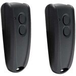 T�l�commande de porte de garage 433 mhz 2 pi�ces, compatible avec la t�l�commande de porte de volet roulant ...