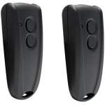 T�l�commande de porte de garage 433 mhz 2 pi�ces, compatible avec la t�l�commande de porte de volet roulant ...