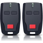 Telecommande porte de garage pour bft mitto 2 b rcb, 433 mhz t�l�commande 2 canaux pourrolling bft mitto ...