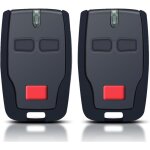 Telecommande porte de garage pour bft mitto 2 b rcb, 433 mhz t�l�commande 2 canaux pourrolling bft mitto ...