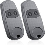 T�l�commande de porte de garage universelle (2 pi�ces), compatible avec les s�ries came top et hormann, ...
