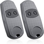 T�l�commande de porte de garage universelle (2 pi�ces), compatible avec les s�ries came top et hormann, ...