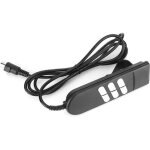 Tlcommande de remplacement pour lit, fauteuil releveur filaire 5 broches invacare - tlcommandes okin ...