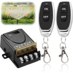 Tlcommande sans fil, 433 mhz, 220 v, 30 a, avec 2 metteurs, pour porte de garage et volets roulants ...