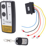 T�l�commande de treuil sans fil, kit r�cepteur � distance dc12v 24v, avec cl�, pour porte de garage, ...