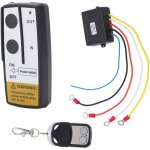 Tlcommande de treuil sans fil, kit rcepteur  distance dc12v 24v, avec cl, pour porte de garage, ...