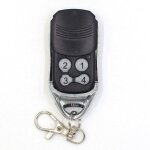 T�l�commande universelle sans fil 4 boutons pour porte de garage et voiture noire