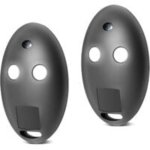 T�l�commande de portail, 2 pi�ces 433 mhz t�l�commande compatible avec bft mitto2, 2 canaux, rolling ...