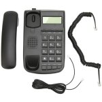 T�l�phone filaire avec affichage de l'identit� de l'appelant, gros boutons, r�glage du volume, fixation ...