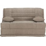 Les tendances - banquette bz microfibre matelas 12cm venus - rouge - 160x200 Les tendances - banquette bz microfibre matelas 12cm venus - rouge - 160x200