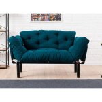 Les tendances - canap� 2 places convertible en tissu nitta