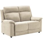 Les tendances - canap de relaxation en tissu katika - beige clair - systme manuel - 1 place fauteuil ...