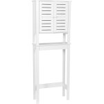 Meuble dessus wc mdf etagere mdf - santorin tendance