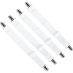 Tendeur de drap - housse ajustable (65 cm  200 cm), sangle de fixation ajustable pour draps de lit, ...