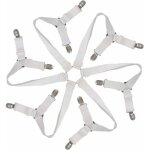 Tendeur drap housse �lastique r�glable 6 - voies - attaches draps housses pour matelas ronds et carr�s ...