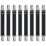 Aougo - tendeurs lastiques de drap et housse, attaches rglables (18 - 40cm), non - endommages aux ...