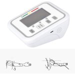 Tensiom�tre �lectronique automatique de style bras sup�rieur avec grand �cran lcd outil de mesure num�rique ...